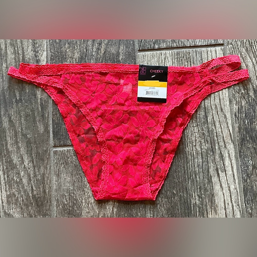 New Nobo, No Boundaries lace cheeky panties you pick size L or XXXL Melon